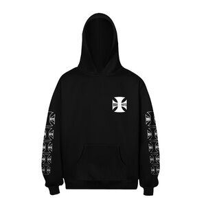 Rhude Monochrome Graphic Hoodie